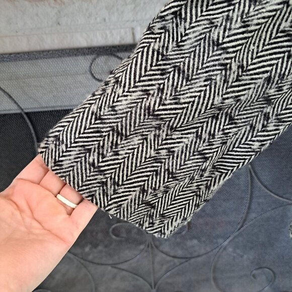 J'Envie Women's Size 6 Wool Blazer Jacket Cropped Lined Career Preppy - Picture 6 of 11